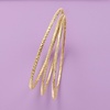 image:imageRossSimons Italian 14kt Yellow Gold Twisted Bangle Braceletno gemstone