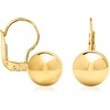 image:imageRossSimons Italian 18kt Gold Over Sterling Ball Drop Earrings