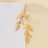 image:imageRossSimons Italian 18kt Gold Over Sterling Leaf and Branch Drop Earrings