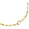 image:imageRossSimons Italian 4mm 18kt Gold Over Sterling BeadChain NecklaceNo Gemstone