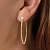 image:imageRossSimons Italian 50 ct tw CZ Jewelry Set Stud Earrings and Hoop Earring Jackets in 18kt Gold Over Sterling