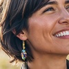 image:imageRossSimons Italian Multicolored Murrine Murano Glass Oval Bead Drop Earrings in 18kt Gold Over Sterling