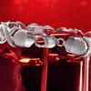 image:imageRossSimons Italian Sterling Silver Brushed and Polished XoLink Braceletno gemstone