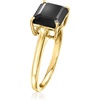image:imageRossSimons Onyx EastWest Ring in 18kt Gold Over SterlingOnyx
