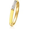 image:imageRossSimons Pastel Yellow Enamel Ring With Diamonds in 18kt Gold Over SterlingDiamond