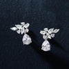 image:imageRossSimons RhodiumPlated Climber Drop Earrings With 350 ct tw Czs