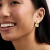 image:imageRossSimons Silver and 14kt GoldPlated Chunky Hoop Earrings
