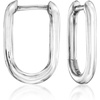 image:imageRossSimons Sterling Silver Hoop Earrings With Removable 1213mm Cultured Baroque Pearl Drops