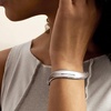 image:imageRossSimons Sterling Silver Sculptural Bangle Braceletno gemstone
