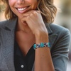 image:imageRossSimons Turquoise Bracelet With Lapis and 1200 ct tw Sky Blue Topaz in Sterling Silverblue