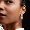 image:imageZina Sterling Silver Zigzag Hoop Earrings
