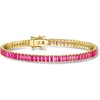 image:imagePure Collection by RossSimons 1000 LabGrown Ruby Tennis Bracelet in 18kt Gold Over SterlingCreated Ruby