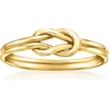 image:imagePure Collection by RossSimons 18kt Gold Over Sterling Knot RingNo Gemstone