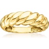image:imagePure Collection by RossSimons 18kt Gold Over Sterling Shrimp RingNo Gemstone