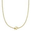 image:imagePure Collection by RossSimons Italian 18kt Gold Over Sterling CurbLink Toggle NecklaceNo Gemstone