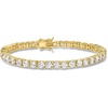 image:imageRossSimons 1000 ct tw CZ Tennis Bracelet in 18kt Gold Over SterlingCubic Zirconia