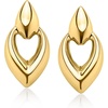image:imageRossSimons 10kt Yellow Gold Doorknocker Earrings