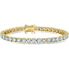 image:imageRossSimons 1300 ct tw Sky Blue Topaz Tennis Bracelet in 18kt Gold Over SterlingTopaz