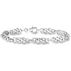 image:imageRossSimons 14kt White Gold DoubleInfinity Link Braceletno gemstone