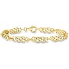 image:imageRossSimons 14kt Yellow Gold DoubleInfinity Link Braceletno gemstone
