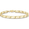 image:imageRossSimons 14kt Yellow Gold Greek Key Braceletno gemstone