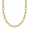 image:imageRossSimons 14kt Yellow GoldPlated CableChain NecklaceNo Gemstone