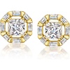 image:imageRossSimons 14kt Yellow GoldPlated Earrings With 740 ct tw Czs
