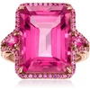 image:imageRossSimons 1530 ct tw Pink Topaz Ring With 40 ct tw Pink Sapphires in 14kt Rose GoldSapphire