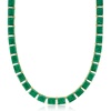 image:imageRossSimons 16500 ct tw Emerald Necklace in 18kt Gold Over SterlingEmerald
