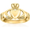 image:imageRossSimons 18kt Gold Over Sterling Claddagh RingNo Gemstone