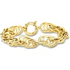 image:imageRossSimons 18kt Gold Over Sterling MultiOval Link Braceletyellow
