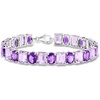 image:imageRossSimons 3200 ct tw Tonal Amethyst Bracelet in Sterling SilverAmethyst