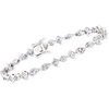 image:imageRossSimons 480 ct tw MultiShaped CZ Bracelet in Sterling SilverCubic Zirconia