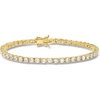 image:imageRossSimons 500 ct tw CZ Tennis Bracelet in 18kt Gold Over SterlingCubic Zirconia
