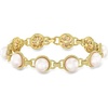 image:imageRossSimons 885mm Cultured Pearl Bracelet in 18kt Gold Over Sterling8 Inches