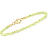 image:imageRossSimons Green and Blue Bead Bracelets in 18kt Gold Over Sterling