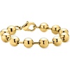 image:imageRossSimons Italian 10mm 14kt Yellow GoldPlated Bead Braceletno gemstone