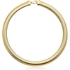 image:imageRossSimons Italian 12mm 14kt Yellow GoldPlated Omega NecklaceNo Gemstone