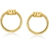 image:imageRossSimons Italian 14kt Yellow Gold Circle Earrings