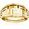 image:imageRossSimons Italian 14kt Yellow Gold Greek Key RingNo Gemstone