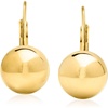 image:imageRossSimons Italian 18kt Gold Over Sterling Ball Drop Earrings