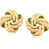 image:imageRossSimons Italian 18kt Gold Over Sterling Love Knot Earrings