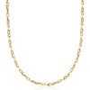 image:imageRossSimons Italian 18kt Yellow Gold Twisted CableLink NecklaceNo Gemstone