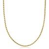 image:imageRossSimons Italian 26mm 10kt Yellow Gold RopeChain NecklaceNo Gemstone
