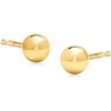 image:imageRossSimons Italian 4mm 10kt Yellow Gold Ball Stud Earrings