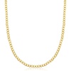 image:imageRossSimons Italian 4mm 18kt Gold Over Sterling BeadChain NecklaceNo Gemstone