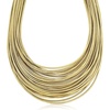 image:imageRossSimons Italian MultiStrand Flex Necklace With 18kt Gold Over Sterling 18 inches