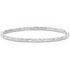 image:imageRossSimons Italian Sterling Silver Hammered Bangle Braceletno gemstone
