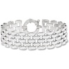 image:imageRossSimons Italian Sterling Silver PantherLink Braceletno gemstone