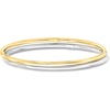 image:imageRossSimons Italian Sterling Silver and 22kt Gold Over Sterling Jewelry Set 2 Polished Bangle Braceletsno gemstone